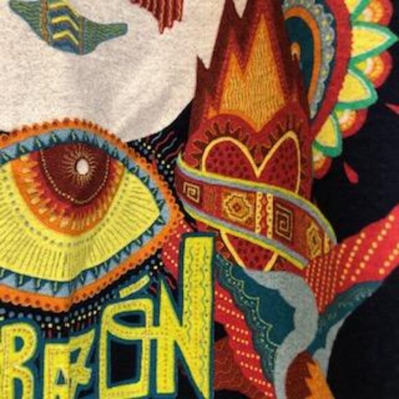 Santana Corazón 2015 Tour T-Shirt Size L. - Picture 7 of 16